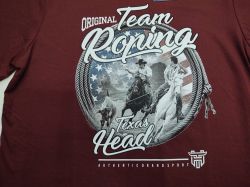 Ref: C002 - Camiseta Country Texas Head Team Roping