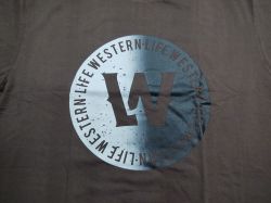Ref: LW - Camiseta Country Life Western Marrom