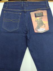 Ref: X03 - Calça Jeans Country M.M Amaciada - Cor Azul Escuro 36 ao 48