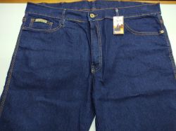 Ref: X03 Plus - Calça Jeans Country M.M Amaciada - Cor Azul Escuro 50 ao 56